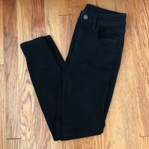 American Eagle Hi-Rise Black Skinny Jeans sz 2
